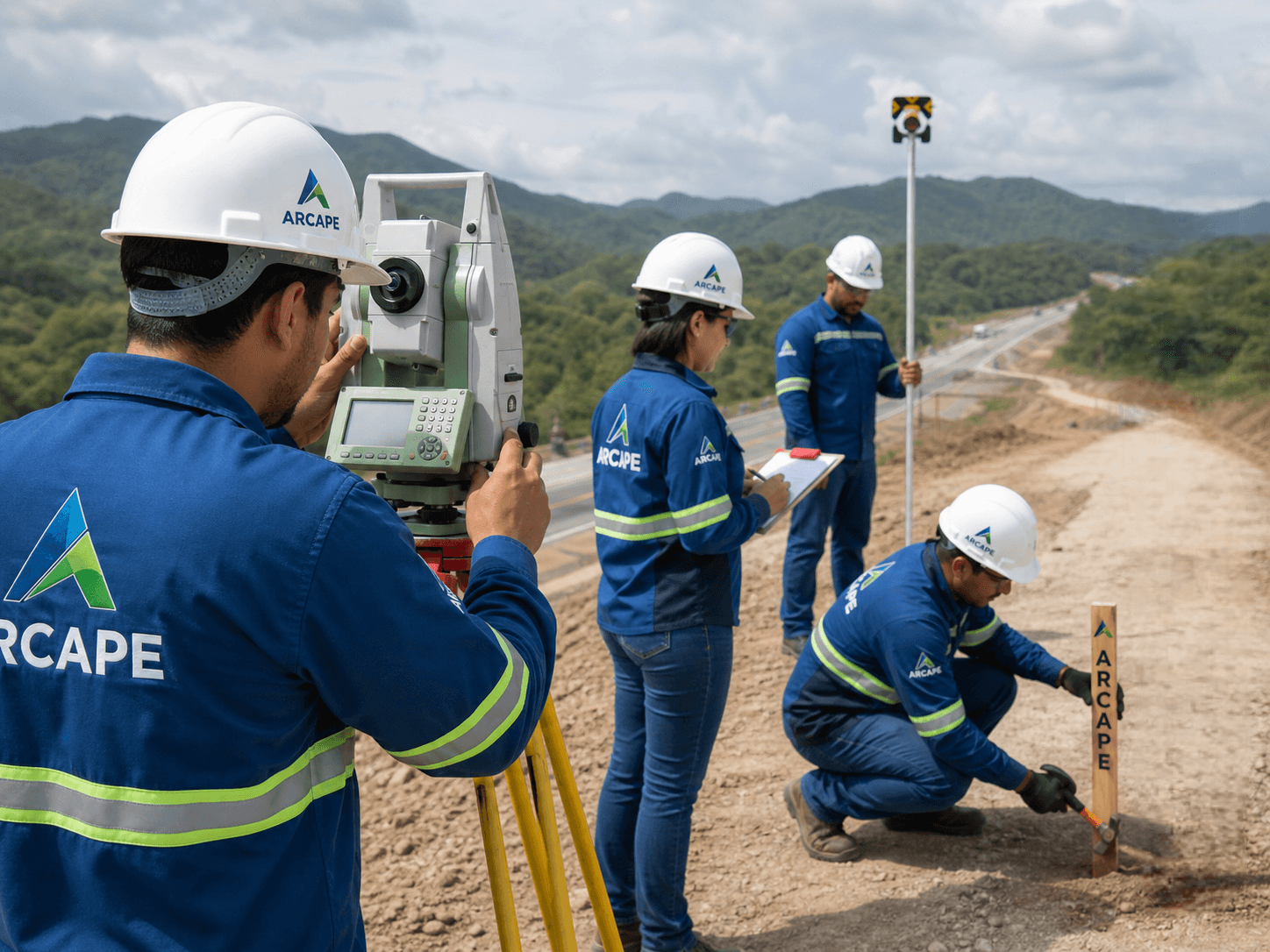 Topografia — Levantamento planialtimétrico